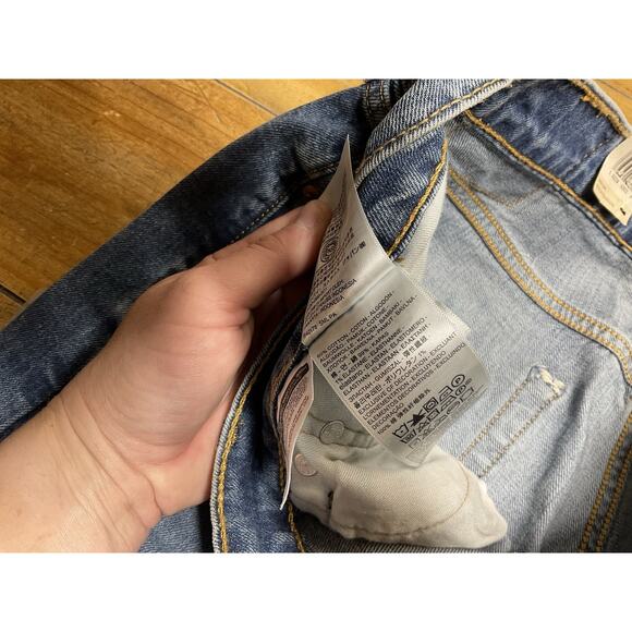 Levis 505 Jeans Men's Size 36x32 Straight Leg Regular Fit Stretch Blue Denim NWT - Picture 8 of 15